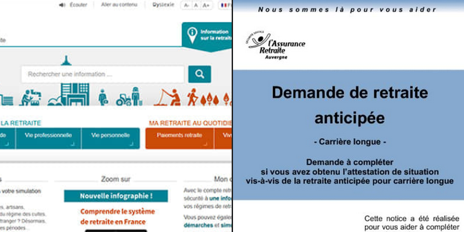 RETRAITE ANTICIPEE